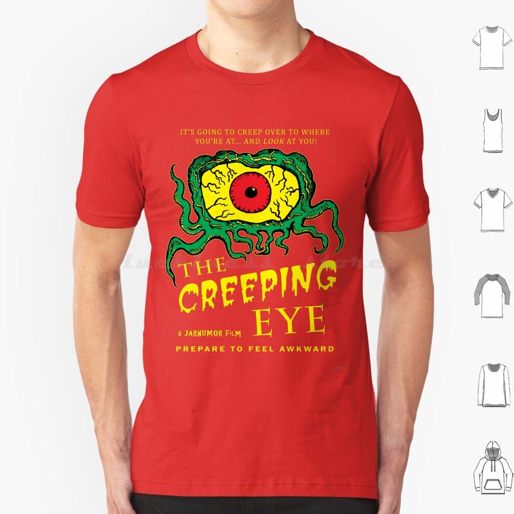The Eye T Shirt 6xl Cotton Cool Tee The Crawling Eye Movie Movies Parody Classic Horror Bad Cult Monster Creature Evil Creepy