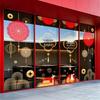 2026 Mid-Autumn & National Day Chinese Classical Style Electrostatic Window Stickers for Festive Atmosphere