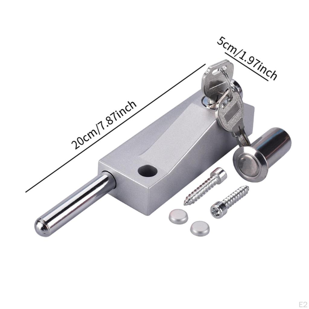 Încuietoare rotativă a ușii Ușor de utilizat, rezistentă la uzură, mortare pentru podea, birou, acasă