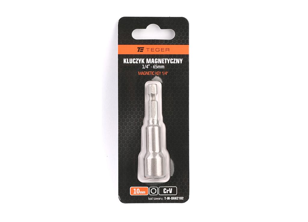 Kluczyk Magnetyczny 1/4" 10X65 / Teger