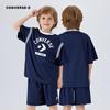 Kids' Summer Star Logo Short Sleeve T-Shirt & Shorts Set