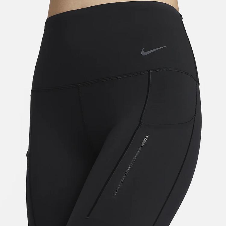 Nike High-Waist Slim Fit Cropped Sports Pants Women Bottoms Black FB8849-010