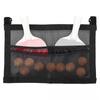 Table Tennis Racket and Ball Storage Bag with Open Mesh Design Efficient Organizer for Training and Recreational Play