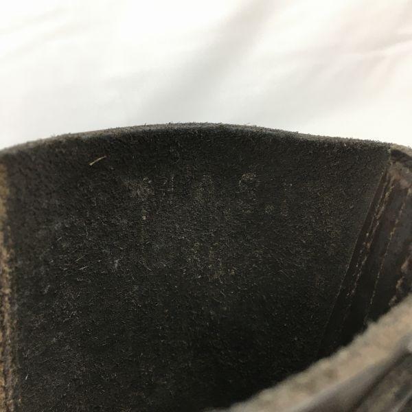 60s Vintage 1969 Europe Combat Command Military Boots Size 41 (Approx. 26.026.5cm) Dark Brown Men's(USED)