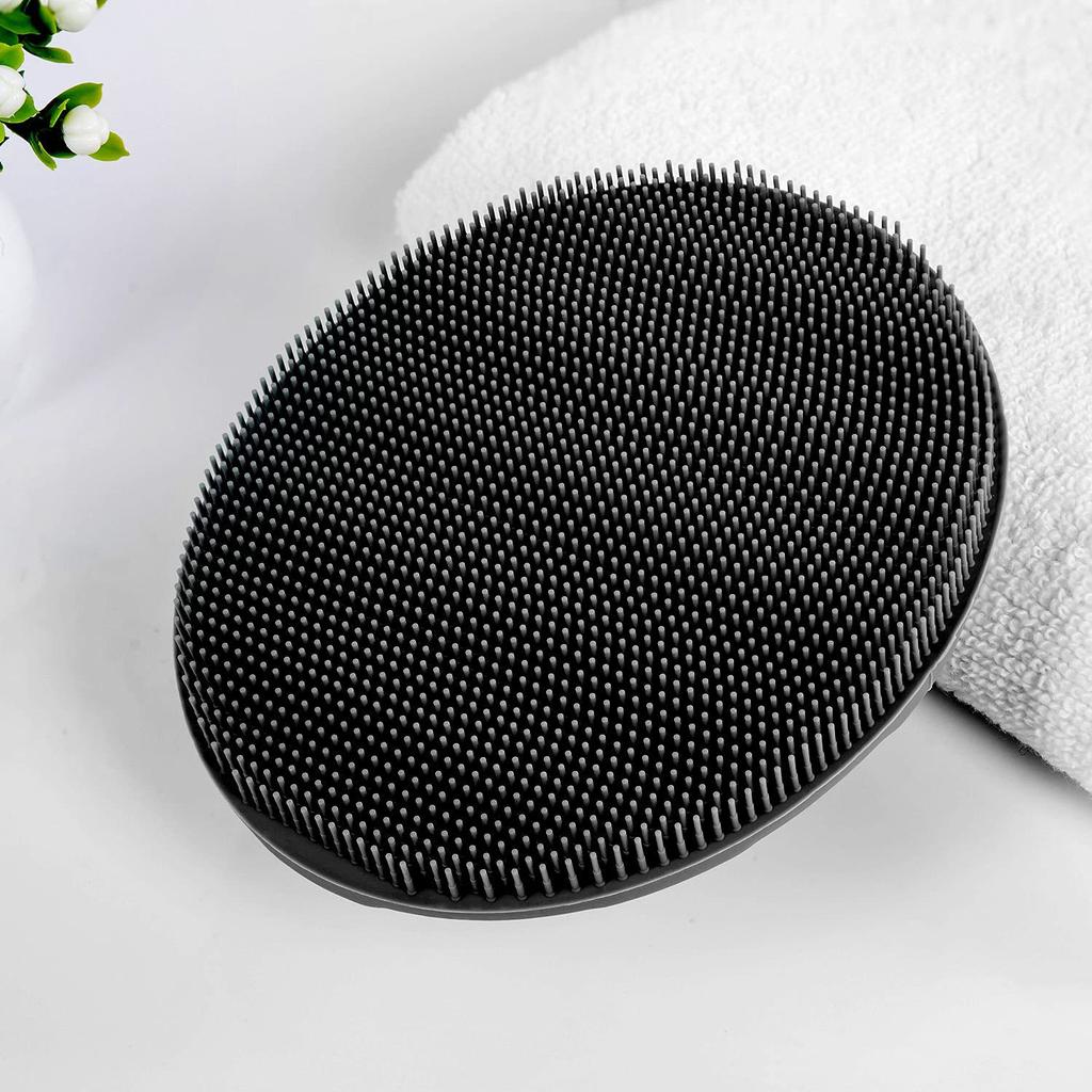 Luma Gentle Exfoliating and Massage Soft Silicone Body Cleansing Brush Shower Scrubber for All Kinds of Skin