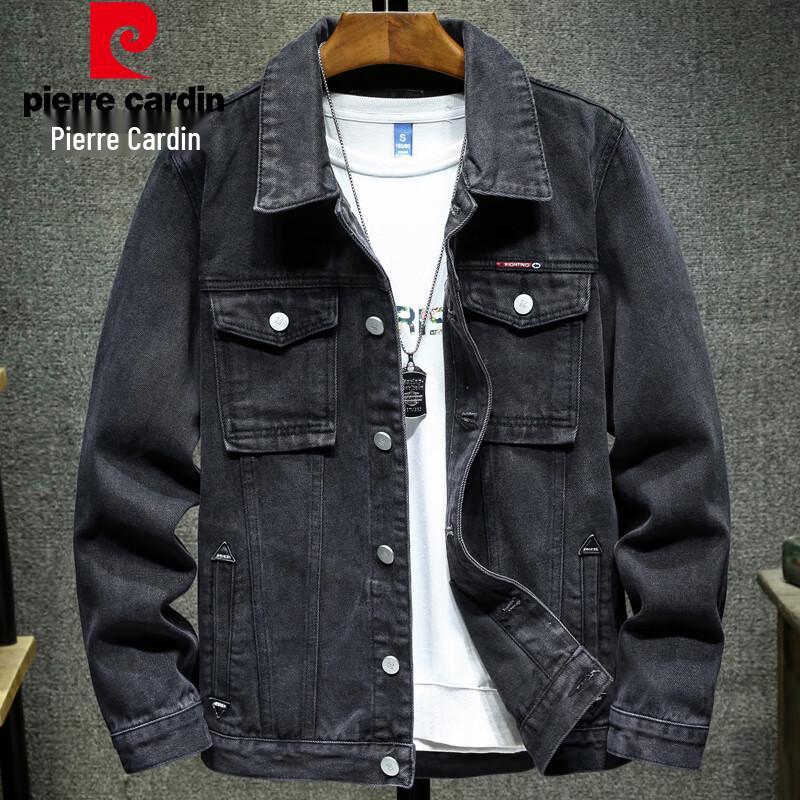 

Pierre Cardin Men s Slim-Fit Denim Jacket BLY6016 3XL
