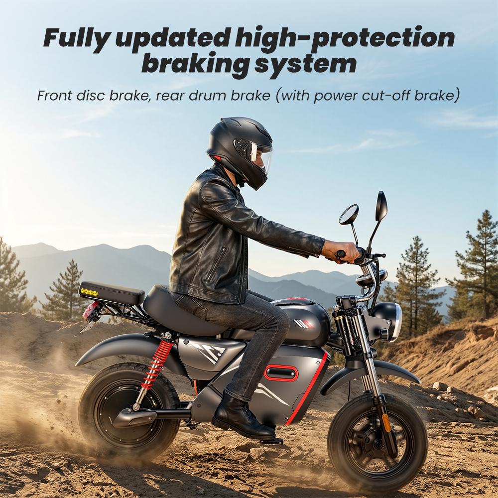 Bicicletă Electrică iScooter Y18 15" Motor de Vârf 2000W Suspensie Completă Motocicletă Electrică pentru Adulți 48V 20AH Cu Deblocare NFC Sarcina Maximă 150Kg