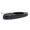 Rear Exterior Door Handle Black Color Plastic Car Exterior Outside Door Handle Replacement for Chevy Silverado 1500