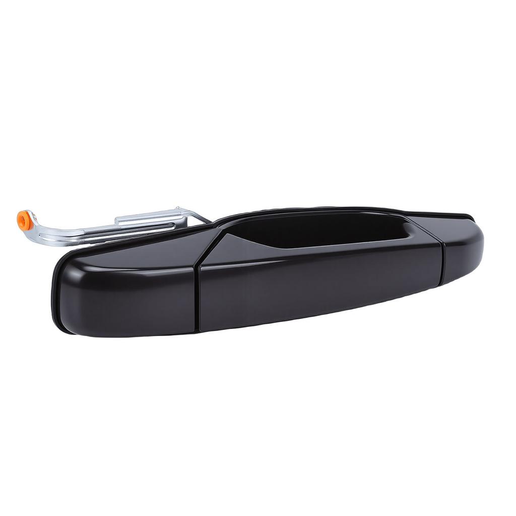 Rear Exterior Door Handle Black Color Plastic Car Exterior Outside Door Handle Replacement for Chevy Silverado 1500
