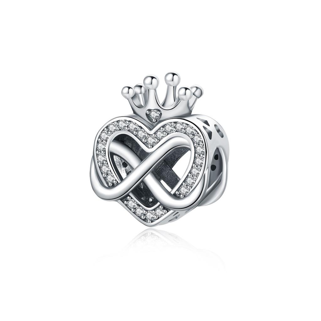 2026 Love Color Zirconium Positioning Buckle Charm Charm Charm Bead DIY Jewelry Bracelet Accessories 925 Silver