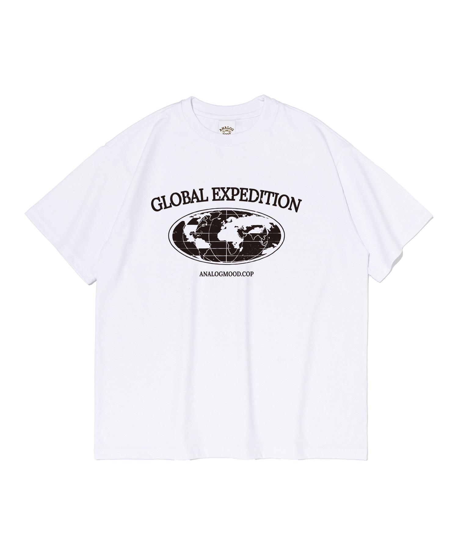 Analog Mood Global Mood Short Sleeve T-Shirt (White) Xl