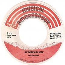 

7inch Record LATTY GUZANG Up Barbican Way NONE Musical Ambassa 1979 Jamaica Reggae Ska Dub Used