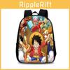 One Piece Cartoon Book Bag For Elementary Schoolers With Lightweight Material And Fun Anime Design