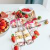 30 Pezzi Spingitori per Torte Frutta Pops Stampini Portastampi Crema Creativi su Tubi in PP Plastica Contenitori Ghiaccio Trasparenti