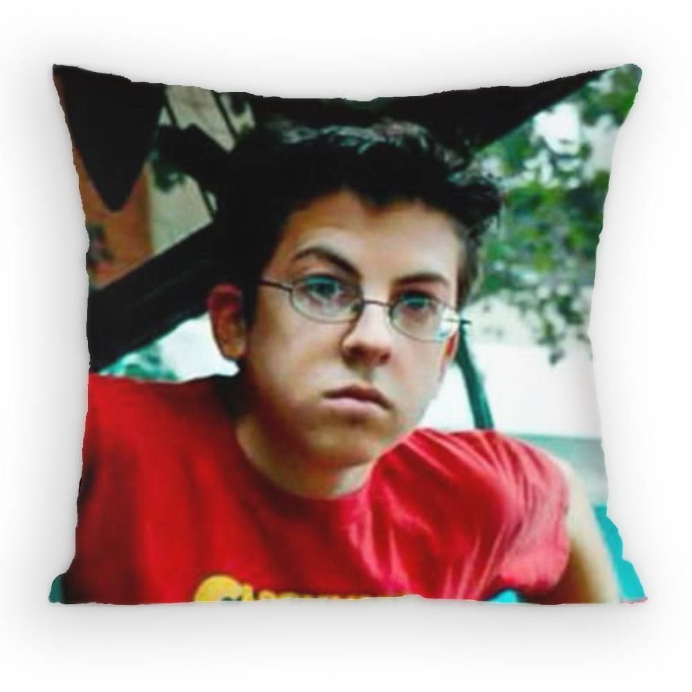 MMclovin Movie SSuperbad Pillow Case Antidustmite Pillowcase Invisible zipper silky short plush Sofa cushion cover