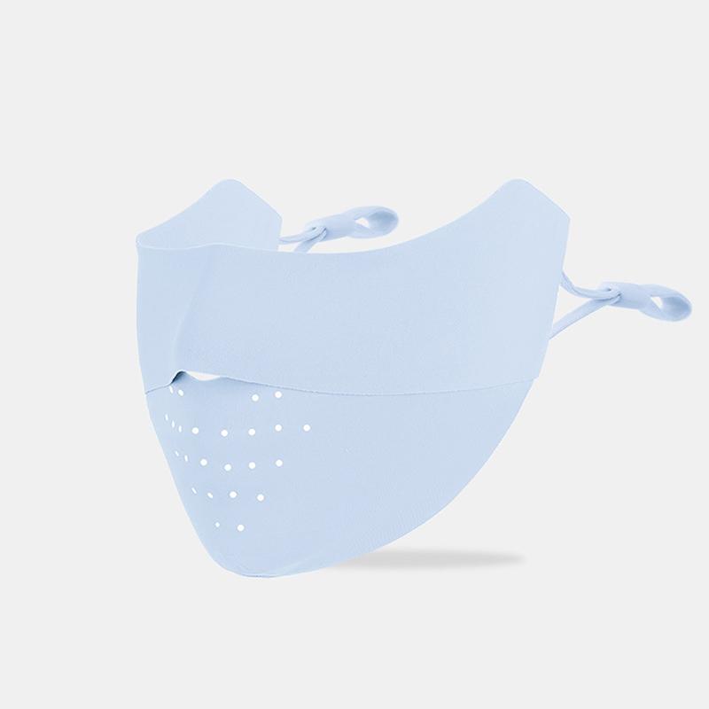 Ice Silk Face Mask Uv Sun Protection Summer Adjustable Breathable Mask Men Women Outdoor Running Cycling Sports Mask