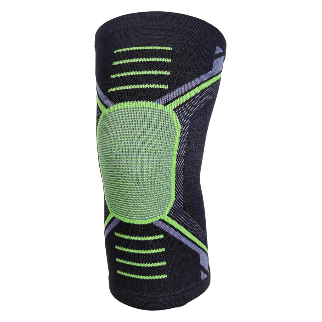 KEY FIT Knee Compression Sleeve | Non-Slip Silicone Strips, Medical-Grade Compression Knee Support | Pain Relief, ACL, MCL Arthritis Meniscus Tea