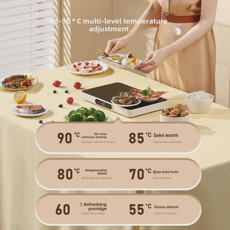 Pad Multifuncțional cu Temperatură Constantă pentru Legume și Temporizator pentru Masă
