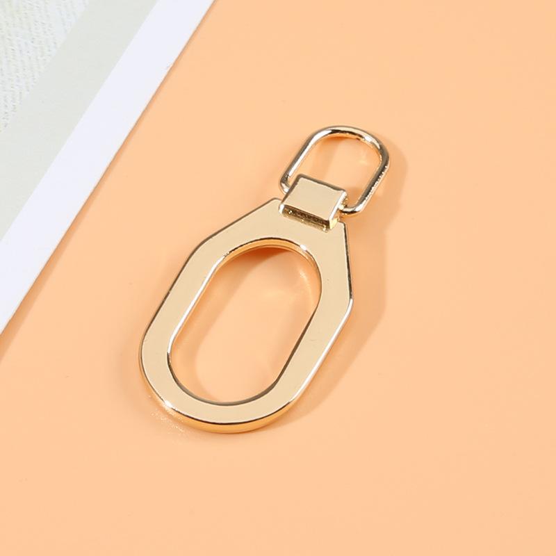 5pcs Zipper head repair accessories removable universal pull lock head drop clothes schoolbag backpack zipper buckle pull piece