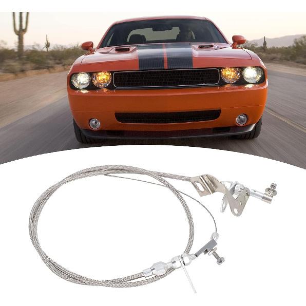 Car Kickdown Cable for for for 727 Stainless Steel 158cm Length Throttle Wire Replacement