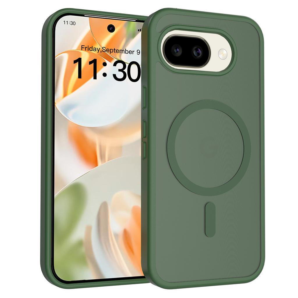 Business Translucent For Magsafe Case For Google Pixel 10 9 Pro XL 10A 9A Shockproof Wireless Charge Matte Magnetic Hard Cover