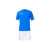 Li Ning Soccer Jersey Sets Men's Crystal Blue/Standard White Moderate Straight Fit AATS037-2