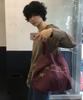 OURDAYZ Noise Cotton Shopper Bag [Burgundy]