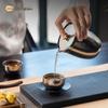 Pure Titanium Tea Set with One Pot and Three Cups