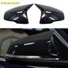 Für BMW X1 F48 X2 F39 Z4 G29 2GT F45 F46 F52 Toyota Supra Auto Rückspiegel Seitenspiegel Abdeckkappe Zierleiste Schwarz Außen Zubehör