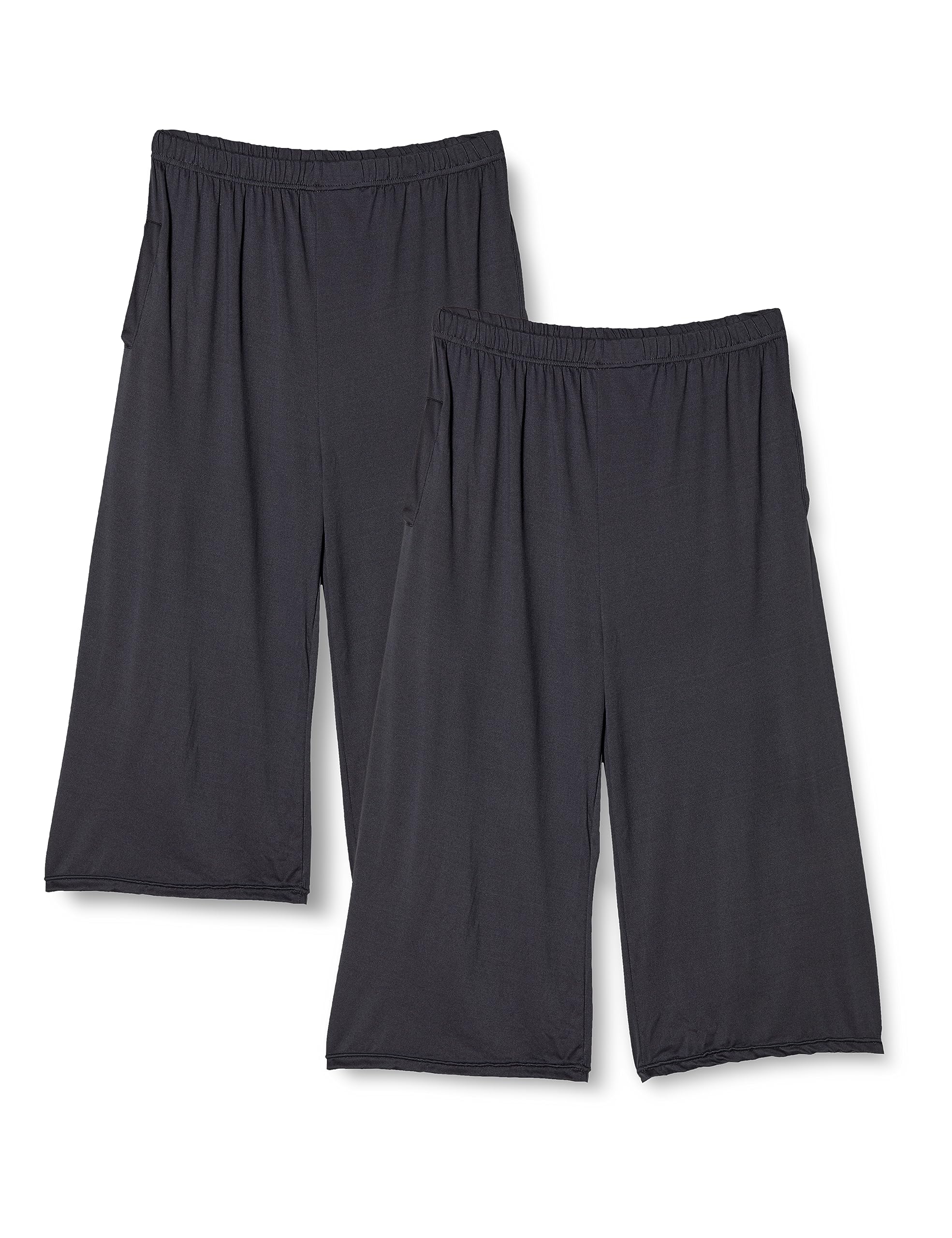 

RelaxPants Charcoal Plain Casual Size M Women s Pants,