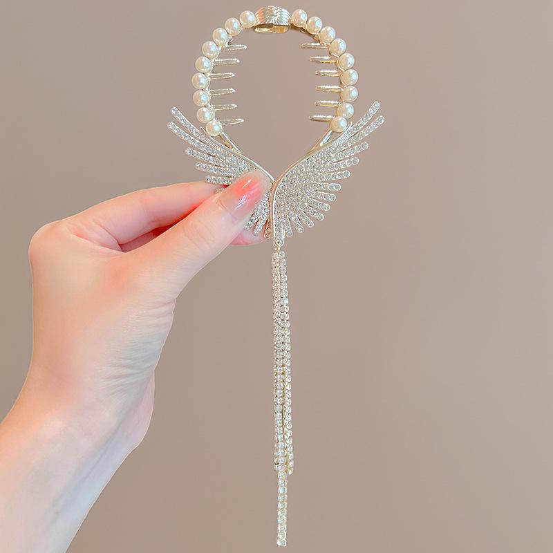 Children's Meatball Claw Hair Clip - Girl's Ponytail Accessory & Styling Tool
