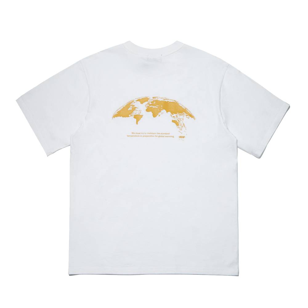 Pollution Earth Monography T-Shirt L