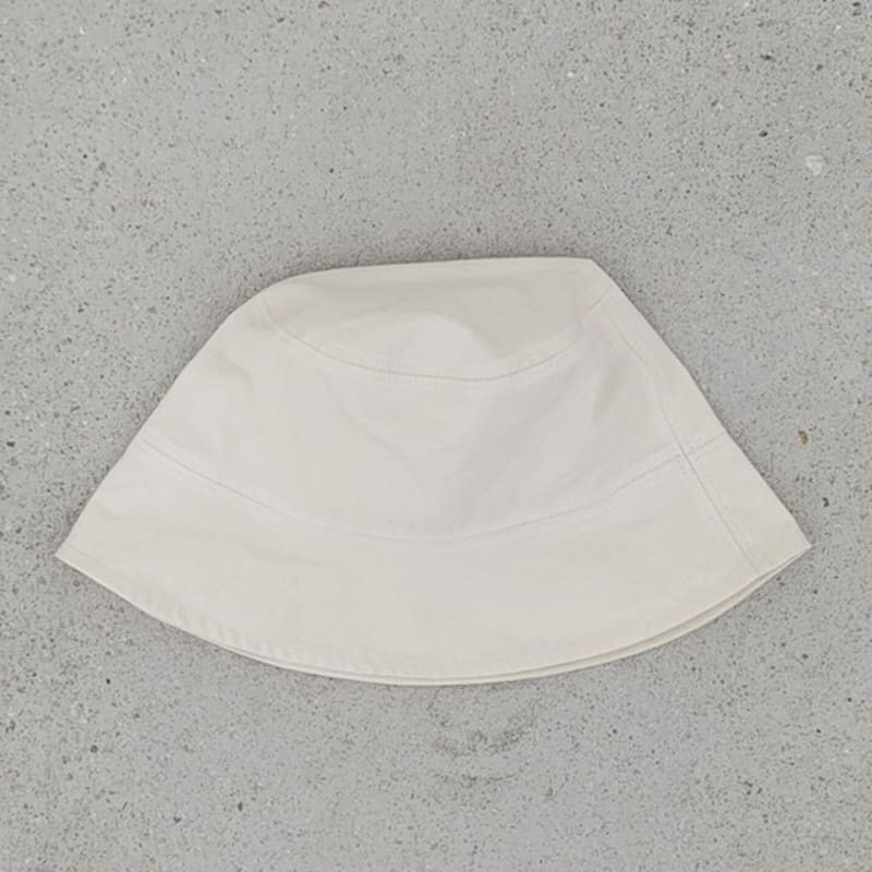 AYU cotton bucket hat-ivory