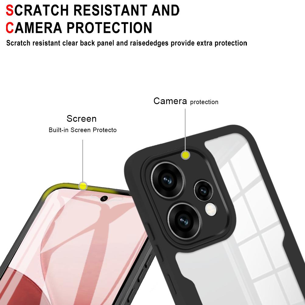 Full Body Protection Shockproof Case for OPPO Reno 15 Pro Max 15F 15FS 5G Reno15 F FS Protective Cover Screen Protector Fundas