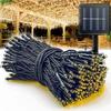 Ghirlandă luminoasă solară cu 30 LED-uri, Grădină de zâne, Lampă impermeabilă de exterior, Ghirlandă pentru Crăciun, Sărbători Xmas, Petrecere, Decorare casă