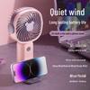 Rechargeable USB Mini Desk Fan - Portable, Strong Wind, Handheld Electric Fan