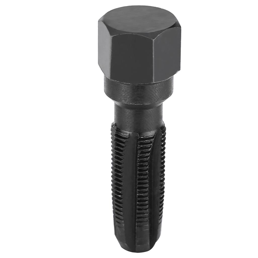 5Pcs Carbon Steel Spark Plug Re Thread Tap Tools with Inserts for 14mm Sparking Plugs Repair