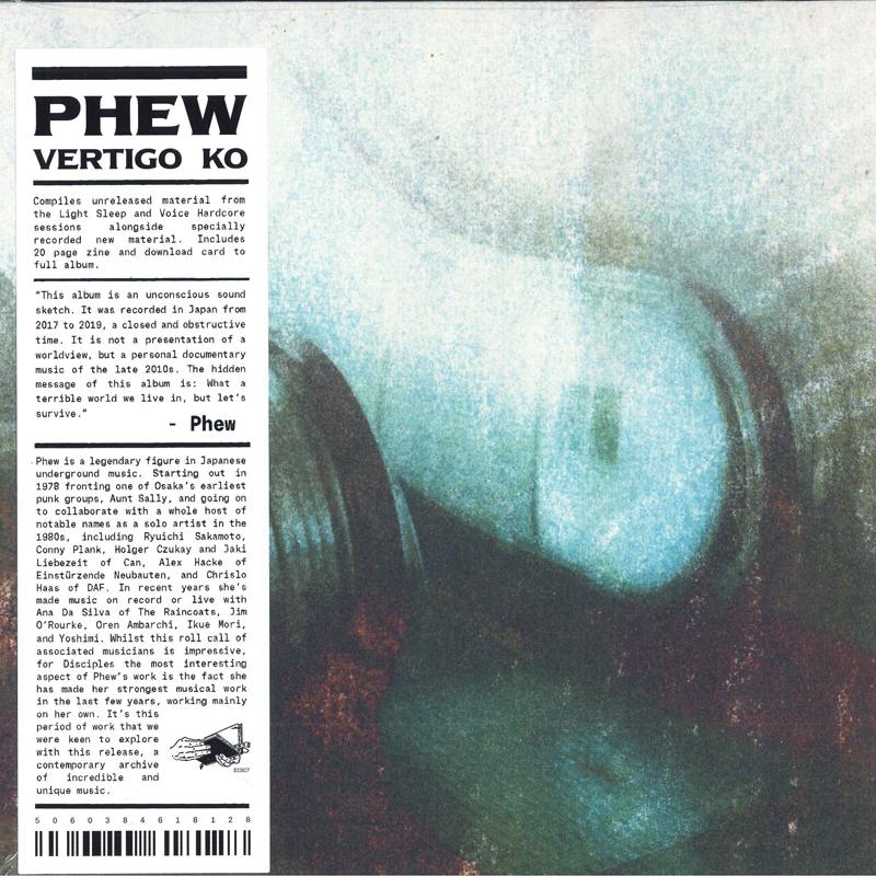 

LP Record PHEW Vertigo KO DISC7 Disciples 2020 UK Dance Electronica