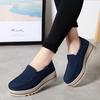 2024 Spring Platform Women Shoes Flats Sneakers Suede Leather Women Casual Shoes Slip On Flats Heels Creepers Moccasins
