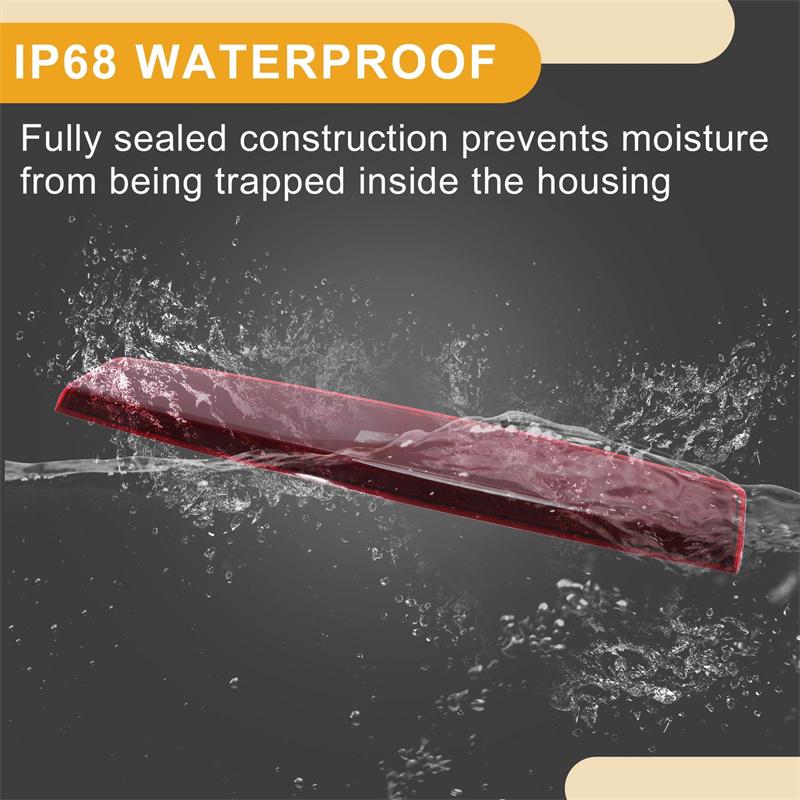 For Range Rover Sport 2006 2007 2008 2009 Xfg000071 Red Lens Rear High Level Third 3Rd Led Brake Stop Light Lamp