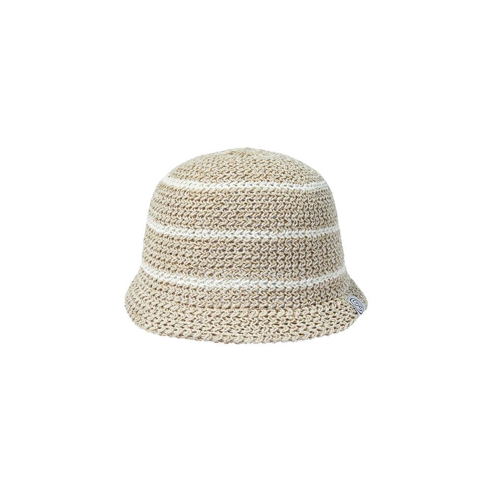 OUTDOOR PRODUCTS Striped Bucket Hat (Beige)