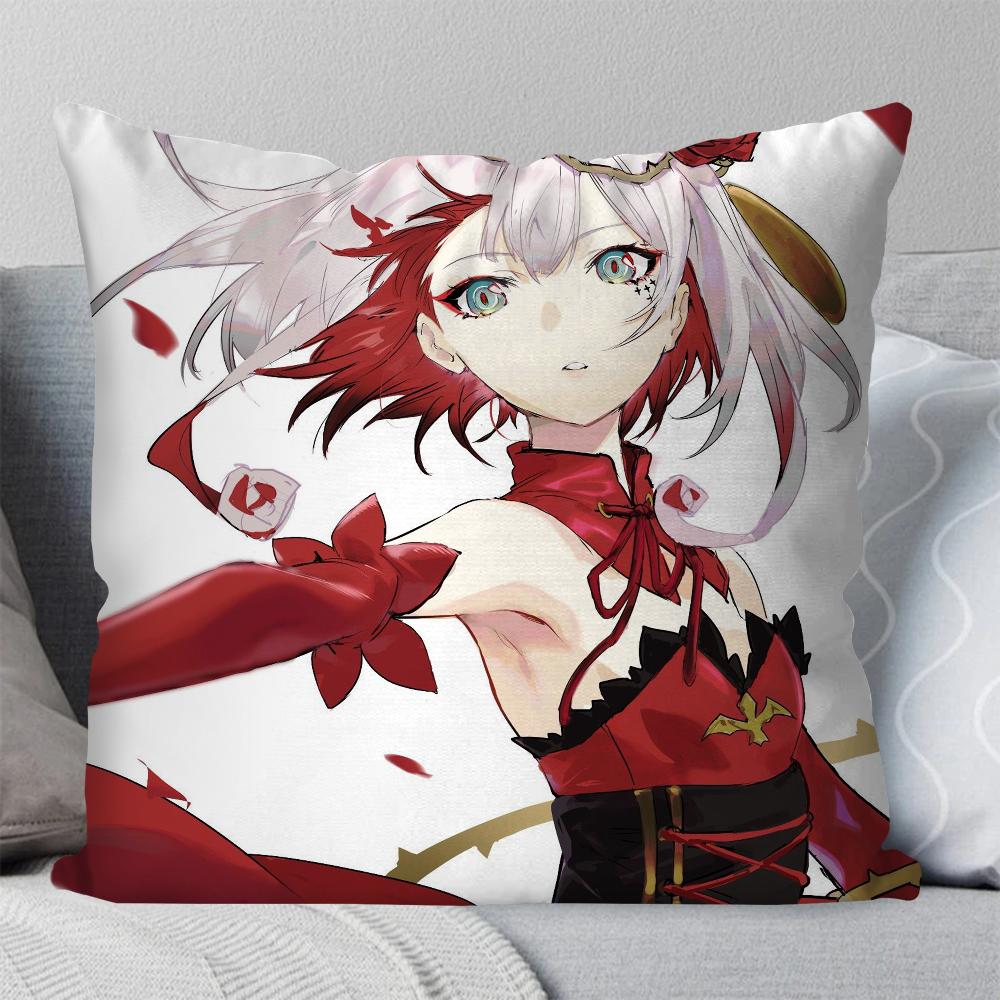 

Destination Animation Takt Op D-Destiny Pillow Case Square Pillow Bedroom Sofa Leisure Comfort Living Room Home Decoration 40X40 12x12Inch