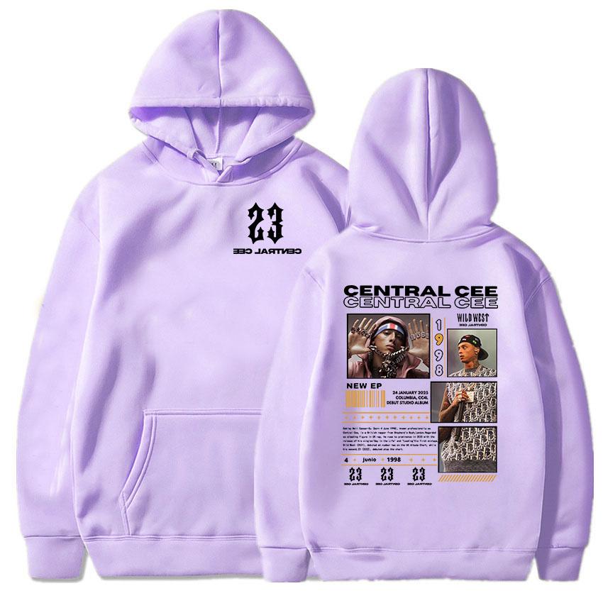 Central Cee CAN'T RUSH GRETNESS Mikiny s potiskem Pulovry s kapucí s dlouhým rukávem Streetwear Rapper Potisk Móda Oblečení Unisex