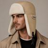 Cold Proof Winter Fleece Cap Thickened Fleece Winter Bomber Hat Cute Ear Protection Cap  Winter