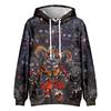 Pánské Dámské mikiny s kapucí Streetwear Casual Five Nights At Freddy's Cartoon Print Hoodie