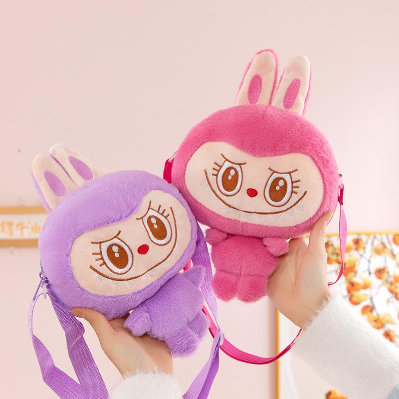 Cartoon Shouder Bag Doll Backpack Student Crossbody Bags Monsters Outdoor Travel Toy