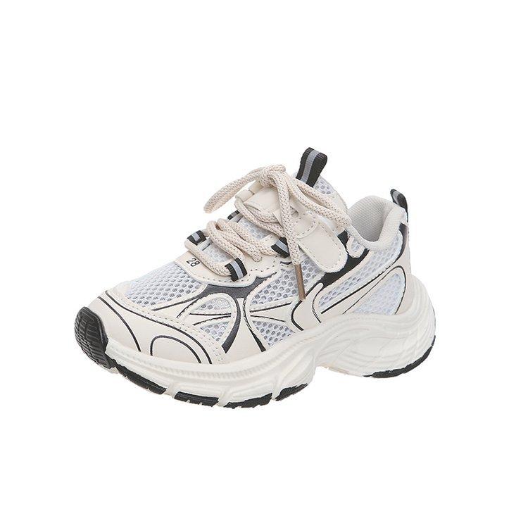 Children's Shoes Sports Shoes 2025 Summer New Boys' Shoes Girls' Dad Shoes Breathable Mesh Mesh Shoes Big Children's Tide