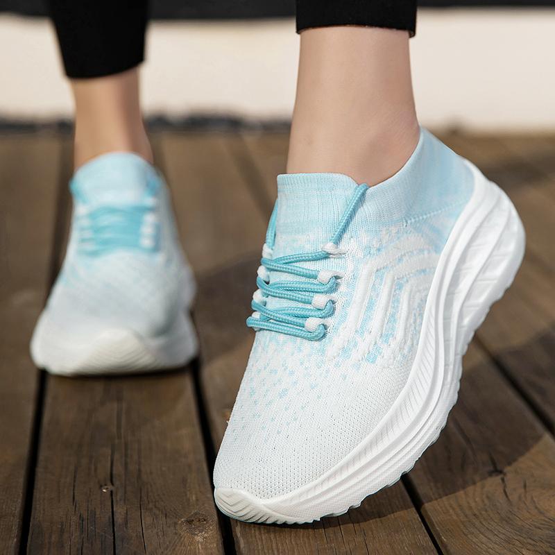Fashion High Quality Color Men's Casual Sneakers Breathable Platform Women Trainers Sports Running Shoes Man Mesh Summer Sneakers Basket