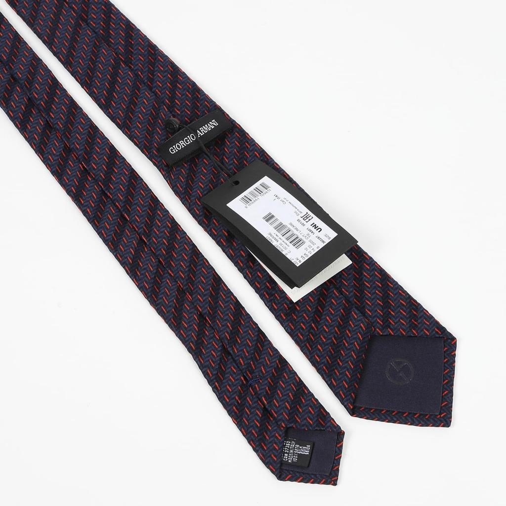 Giorgio Armani Tie Gift GA020 (GA020-14 Navy 1A801-00135) [Item]