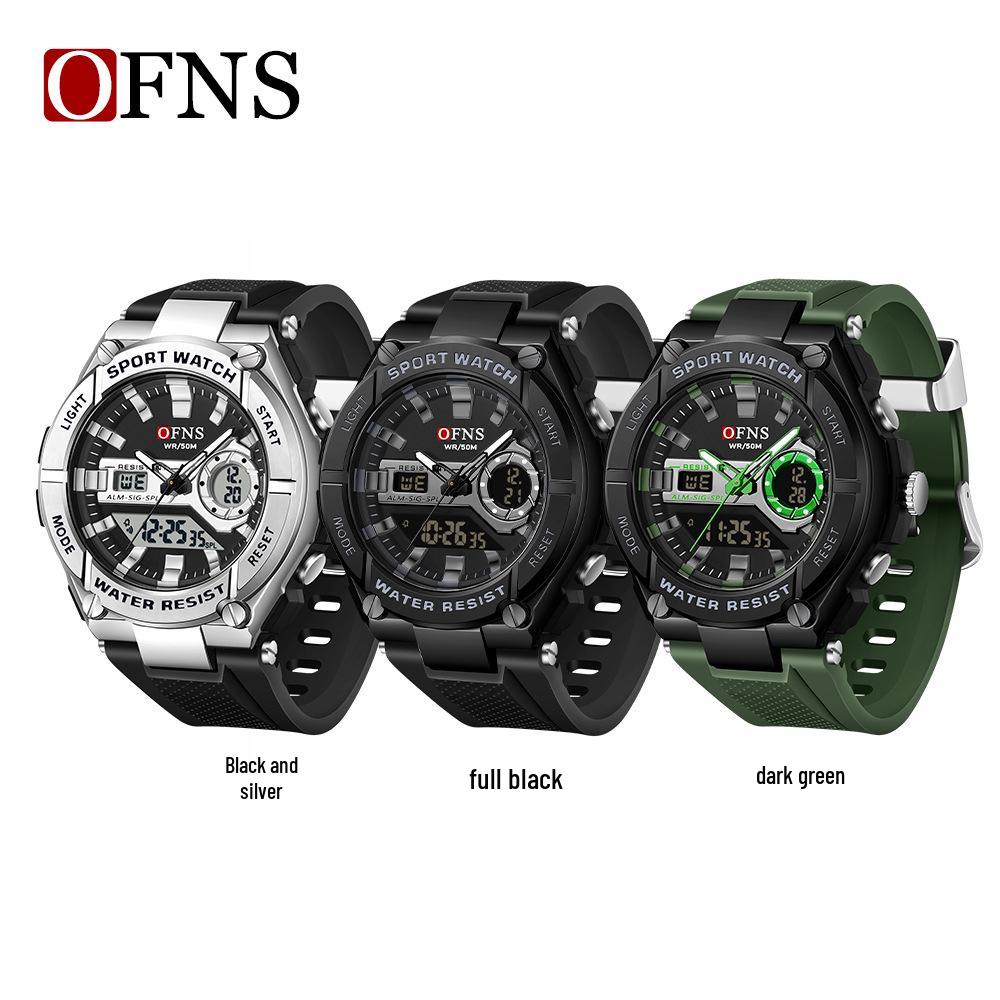 OFNS Trendy Multifunctional Sports Watch - Fashionable Electronic Student Watch